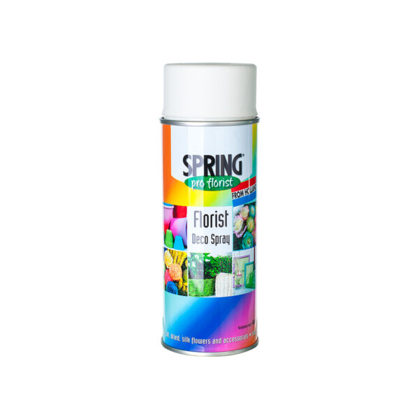 Краска спрей "Spring", 400мл, белый