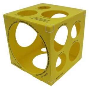 Кубический Калибратор Желтый на 3” – 14” / 12 размеров / 40*40*40 см (Китай)