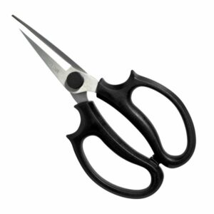 Ножницы для флористов MC-06, 19см*10см, черные ручки (нержавеющая сталь X30Cr13)