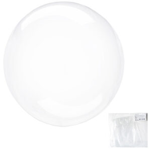 К 36 Сфера 3D Deco Bubble Прозрачный в упаковке / Transparent Bubble / 1 шт /, Воздушный шар (Китай)