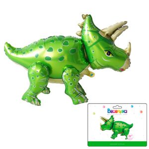 К 36 Динозавр зеленый в упаковке / Dinosaur Green / 1 шт /, Фольгированный шар (Китай)