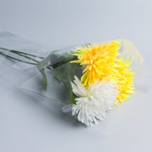 Пакет цветочный Конус 36/80 Супер прозрачный/прозрачный 50 шт