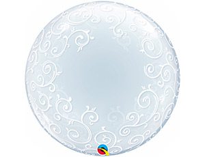 П BUBBLE DECO 24" Узор филигранный