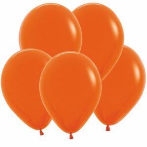 S Пастель 12 Оранжевый / Orange / 100 шт. /, Латексный шар