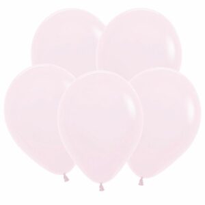 S Пастель Матовый 12 Нежно-розовый / Pink / 100 шт. /, Латексный шар