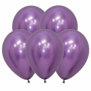 S Зеркальные шары 12 Рефлекс Фиолетовый / Reflex Violet/ 50 шт. /, Латексный шар