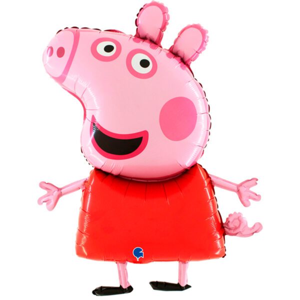 G 41 Фигура Свинка Пеппа / Peppa Pig / 1 шт /, Фольгированный шар