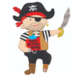 G 44 Фигура Пират / Pirate birthday / 1 шт /, Фольгированный шар