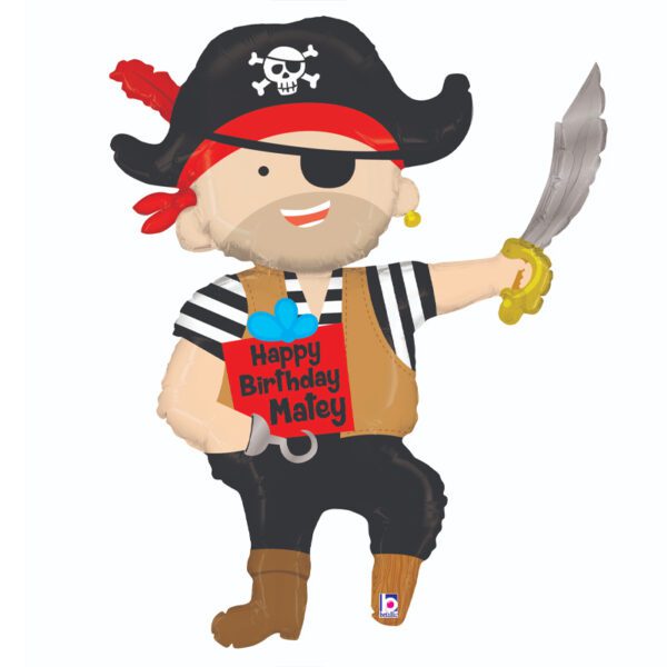 G 44 Фигура Пират / Pirate birthday / 1 шт /, Фольгированный шар