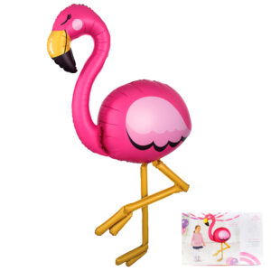 A 68 ХФ Фламинго в упаковке / Flamingo AWK P93 / 1 шт /, Фольгированный шар