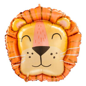 A 28 Фигура Голова льва / Lion head P 35 / 1 шт /, Фольгированный шар
