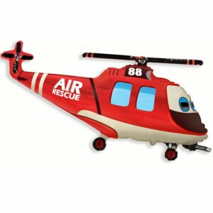 И 38 Вертолет спасательный / Rescue Helicopter / 1 шт /, Фольгированный шар