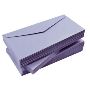 Набор конвертов из дизайнерской бумаги, Лавандовый, 10 шт / набор