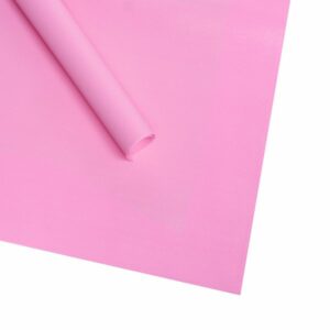 Упаковочный материал "Латексная плёнка", 10 листов, 60cm*60cm, цв. Ярко-розовый