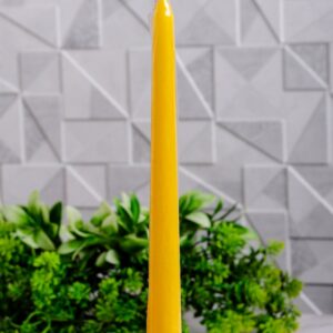 Свеча античная 25х250мм желтый