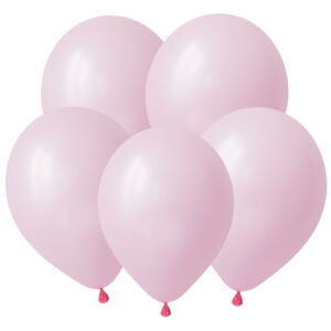 V Пастель 12 Светло-Розовый макаронс / Taffy pink Macarons / 100 шт. /, Латексный шар
