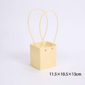 Набор сумок с ламинацией (картон), 11,5*10,5*Н13, 10шт, кремовый, MKNST