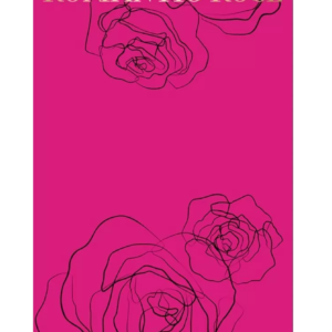 Упаковочная бумага "Romantic Rose", 30см*45 см, 10 листов/упак., с фольгированной надписью, яр-роз