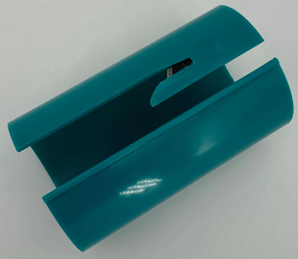 Ручной листорез для рулонной бумаги, 10см*6см, голубой