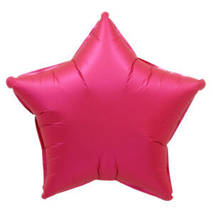 К 18 Звезда мистик фуксия / Star Chrome Magenta / 1 шт. / Фольгированный шар