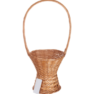 Корзина плетеная (ива), D30*DB23/H70cm, 1 шт.