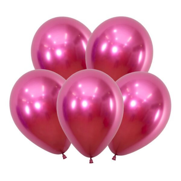 S Зеркальные шары 12 Рефлекс Фуксия / Reflex Fuchsia / 50 шт. /, Латексный шар (Колумбия)