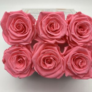 Роза стабилизированная, 6шт/уп., Light pink