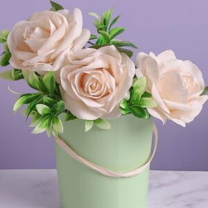 Коробка для цветов 14x15см 9160 К LH22527-1-2 салатовый
