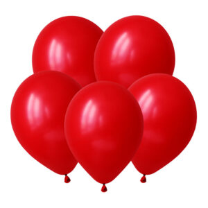 V Пастель 12 Красный / Ruby Red / 50 шт. /, Латексный шар (Вьетнам)
