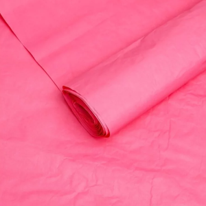 Бумага Эколюкс однотонный розовый 68см * 5 метров ± 5%