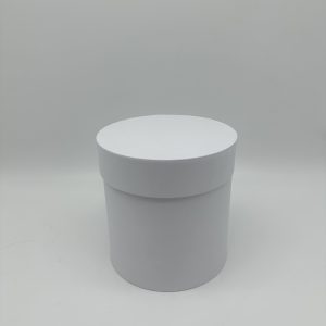 Коробки круглые матовые 10*10см, белый