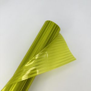 SALE Пленка "Кристал-Рельеф", 45 микрон, 56cmx6y, цв. салатовый