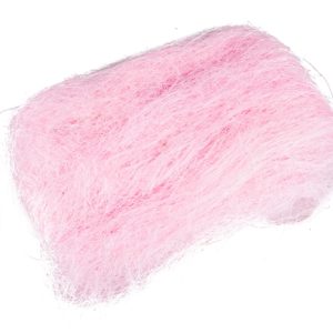 Волокно сизаля 40г П светло-розовое