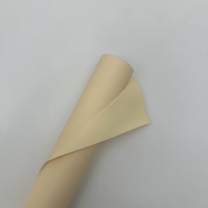 Пленка матовая одноцветная 60см*10м, сливочный 1134