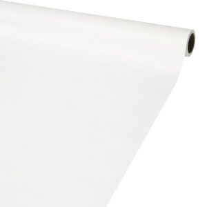 Упак. Материал Матовая пленка "The BEST" 50 см x 10 м, цв. белый MC-25