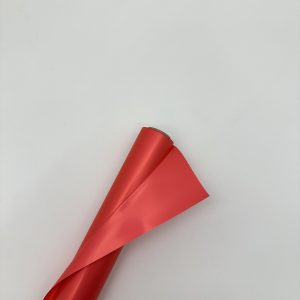 Пленка матовая одноцветная 60см*10м, красный 1137