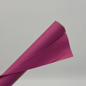 Пленка матовая одноцветная 60см*10м, малиновый 1153