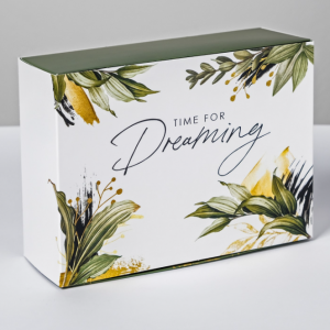 Коробка складная «Time for dreaming», 20 × 15 × 8 см