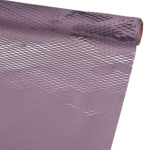Бумага упаковочная "Соты", 80 грамм, 50cm*5ярд, цв.сиреневый