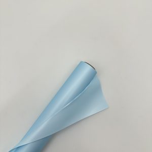 Пленка матовая одноцветная 60см*10м, светло-голубой 1132