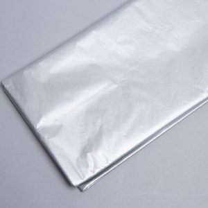 Бумага тишью 50*66см 10лист., серебро