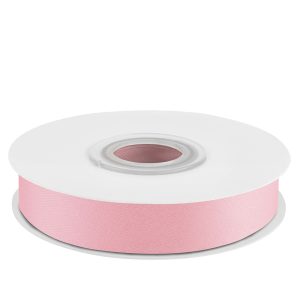 Лента атласная (1,2 см*22,85 м) Светло-розовый, 1 шт.