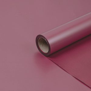 Пленка матовая "Перламутровая" Пьяная Вишня 58см*10м 15 т.м.30