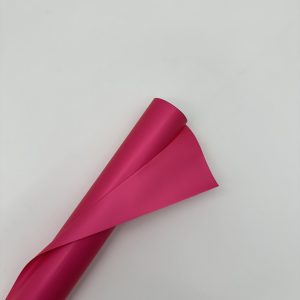 Пленка матовая одноцветная 60см*10м, ярко-розовый 1114