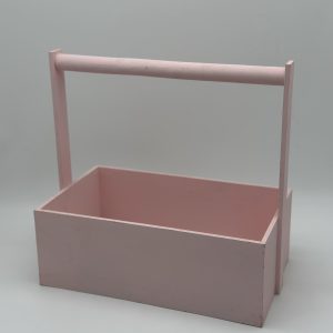 Ящик (фанера) с ручкой, 20*35см окрашенный в асс-те.