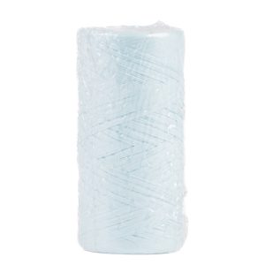 Рафия бумажная 1,5см x 200м, голубой