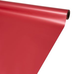 Упак. Материал Матовая пленка "The BEST" 50 см x 10 м, цв. красный MC-13