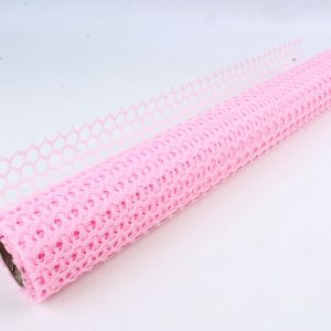 Сетка "Круги", 60см*5ярд, розовый