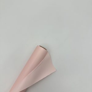 Пленка матовая одноцветная 60см*10м, кремово-розовый 1135