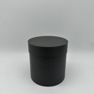 Коробки круглые матовые 10*10см, черный